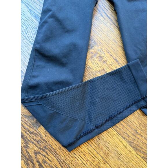 Lululemon Black Wide Waistband Compression Tights Size 2 Womens - Picture 2 of 5